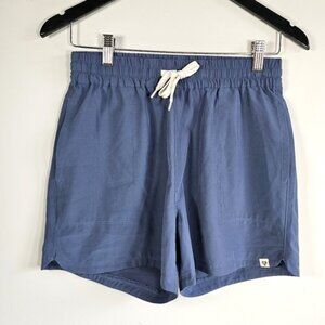 Life Integrity Earth Blue Athletic Shorts Elastic Waist